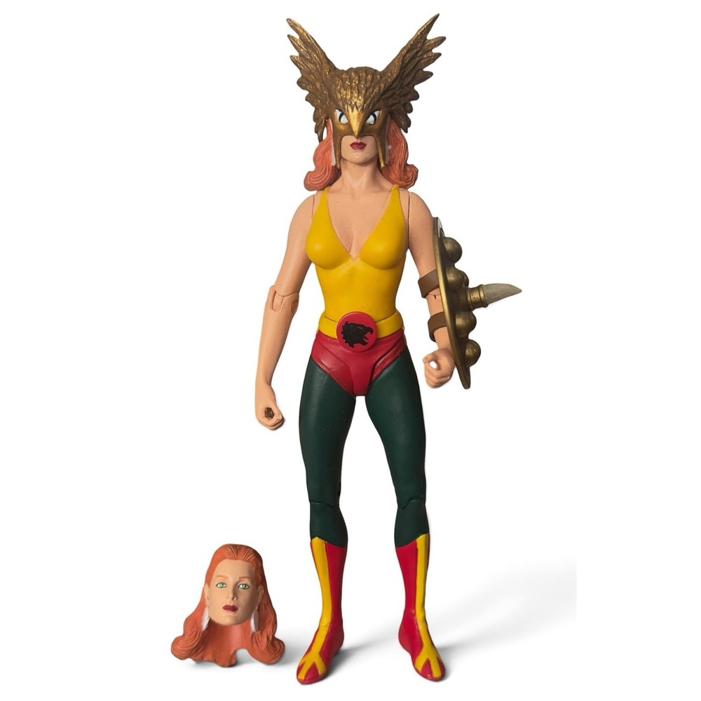 DC Direct Alex Ross Justice League Series 6 HAWKGIRL Action Figure Loose NoWings
